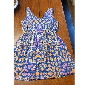 Forever 21 geometric print dress